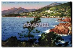CPA Le Trayas la Corniche d'Or vue generale 