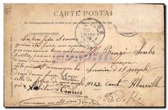 CPA Cannes Les Cours et le Casino pris du Mont Chevalier