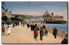 CPA Nice Promenade des Anglais et Jetee promenade 