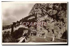 CPA Menton Frontiere Francaise le pont St Louis 