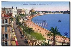 CPA Cannes Promenade de la Croisette et les Hotels 