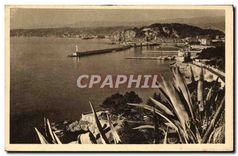 CPA Nice Alpes Maritimes Vue generale prise de la Moyenne Corniche 