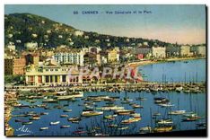 CPA Cannes vue generale et le Port 