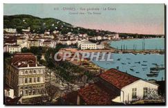 CPA Cannes vue generale le cours 