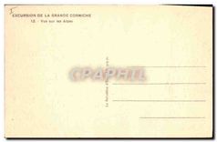 CPA Excursion de la Grande Corniche vue sur les Alpes 