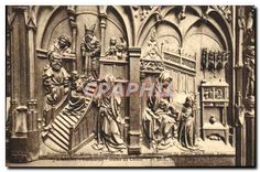 CPA Amiens Cathedrale Stalles du Choeur 