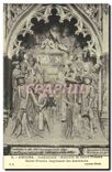 CPA Amiens Cathedrale Histoire de Saint Firmin baptistant les Amienois 