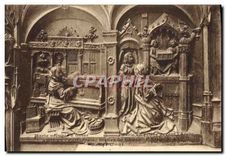 CPA Amiens Cathedrale Stalles du Choeur Rampe 