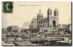 CPA Marseille La Cathedrale 