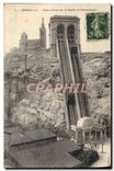 CPA Marseille Notre Dame de la Garde et l'Escendeur 