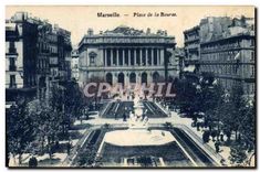 CPA Marseille Place de la Bourse 