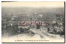 CPA Marseille Vue Generale prise de N D de la Garde 