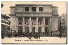 CPA Marseille l'Opera Municipal 