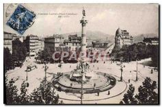 CPA Marseille Place Castellane Fontaine Cantini