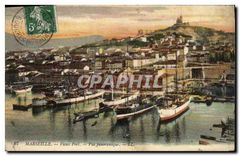 CPA Marseille Vieux Port Vue panoramique 