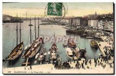 CPA Marseille Le Vieux Port 