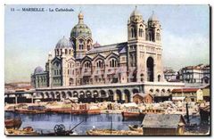 CPA Marseille La Cathedrale 