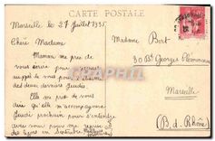 CPA Marseille Place Castellane Fontaine Cantini et le Prado
