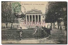 CPA Marseille Le Palais de Justice 