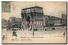 CPA Marseille L'Arc de Triomphe 
