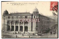 CPA Marseille Hotel des Postes et Telegraphes 