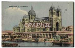 CPA Marseille La Cathedrale 