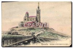 CPA Marseille Basilique de Notre Dame de la Garde 