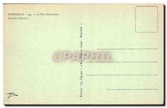CPA Marseille Le Fort Saint Jean 