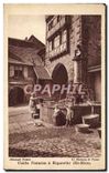 CPA Vieille Fontaine a Riquewihr Ht Rhin 