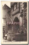 CPA Riquewihr Fontaine de la Sinne 