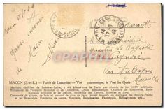 CPA Macon S et L Patrie de Lamartine Vue panoramique 