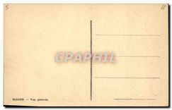 CPA Macon Vue generale 