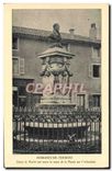 CPA Romaneche Thorins Statue de Roclet 
