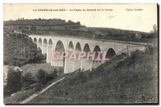 CPA La Chapelle sous Dun Le Viaduc du Gothard sur le Sornin 