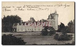 CPA Blanzy Le Chateau du Plessy 