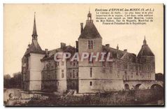 CPA Environs d'Epinac les Mines S et L Le chateau de Sully 