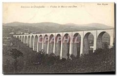 CPA Environs de Chauffailles Viaduc de Mussy sous Dun 