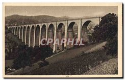 CPA Viaduc de Mussy sous Dun S et L 