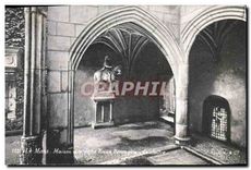CPA Le Mans Maison dite la Reine Berengere Le cloitre