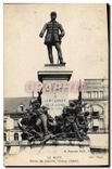 CPA Le Mans Statue du General Chanzy detail 