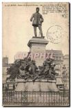 CPA Le Mans Statue du General Chanzy 