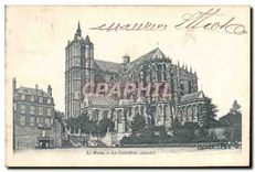 CPA Le Mans La Cathedrale Abside 
