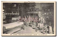 CPA Le Mans Musee de la Reine Berengere Sarthe Vieil interieur rural 