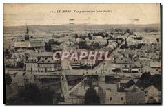 CPA Le Mans Vue panoramique rive droite 