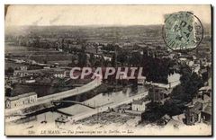 CPA Le Mans Vue panoramique sur la Sarthe 