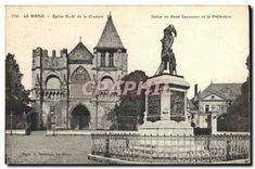CPA Le Mans Eglise ND de la Couture 