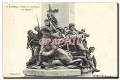 CPA Le Mans Monument de Chanzy 