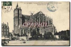 CPA Le Mans La Cathedrale Style Gothique Choeur du XIII siecle 