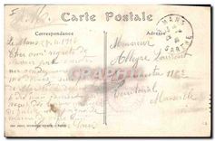 CPA Le Mans Abside de la Cathedrale Marche