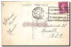 CPA Le Mans Jardin des Plantes Un beau coin 